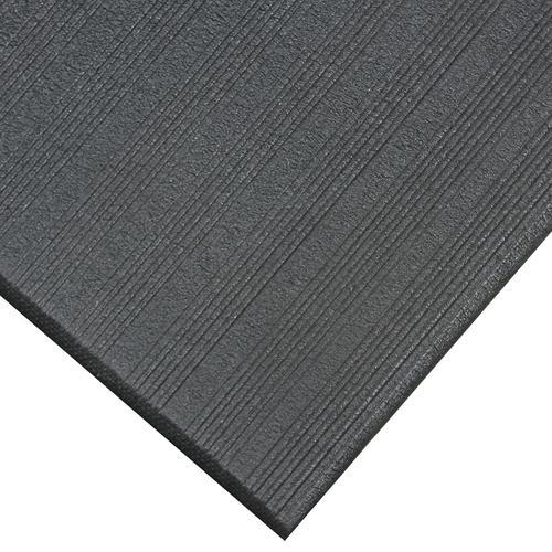 lot 30 image: NoTrax 410 PVC Airug SafetyAnti-Fatigue Floor Mat, for Dry Areas, 2 Width x 3 Length x 38 Thickness, Black. PVC ...
