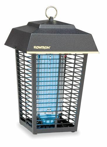 lot 64 image: Insect Killer, Electronic, Residential Lantern Style, Coverage 1 12 Acres, Black Light 80 Watts, Height 19 Inches, W...