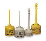 lot 66 image: E9727 Cigarette Receptacle Yellow Stainless Steel 5 gallon - GR0393882