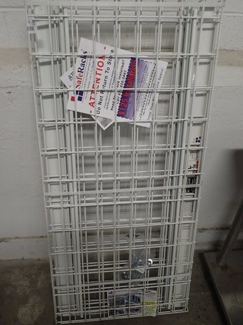 lot 110 image: Safe Racks Steel Overhead Garage Storage