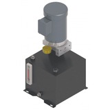 lot 136 image: Hydraulic Power Unit, Number of Stages 1, Reservoir Capacity 5 gal., HP 2, Nominal Flow 1.9 gpm, Max. Pressure 1500 p...