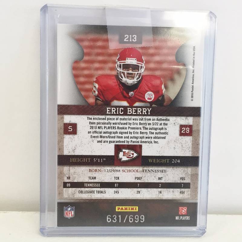 Authentic eric berry outlet jersey