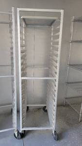 lot 6105 image: Mobile New Age Industrial Sheet Pan Rack
