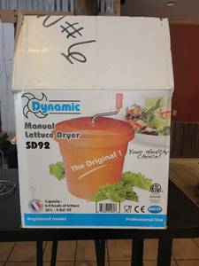 lot 9540 image: Dynamic Lettuce Dryer