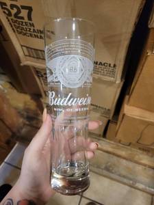 lot 9551 image: Libbey 527 Pinnacle 16 oz. Customizable Pilsner Glass - 24Case