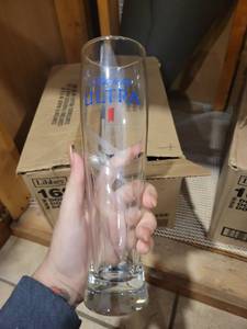 lot 9556 image: Libbey 1690 Altitude 16 Oz. Beer Drinking Glasses- 24case