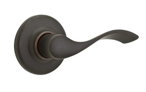 lot 50961 image: KwiksetBalboa Privacy Door Lever Set