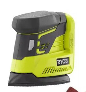 lot 50970 image: RYOBI ONE 18V Corner Cat Finish Sander (Tool Only)