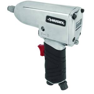 lot 51006 image: Husky Impact Wrench .5 Inch 300 ft. - lbs. Torque Single Hammer Nonslip Grip