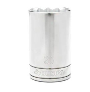 lot 51030 image: Husky 12 Drive 12 Point Deep Metric Socket 36mm