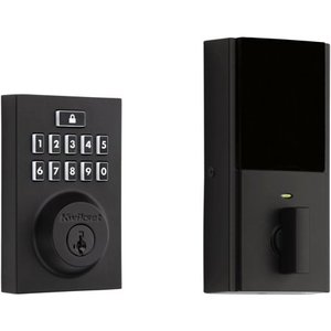 lot 51050 image: Kwikset 913Cnt-S Smartcode Contemporary Single Cylinder Touchpad Electronic Deadbolt