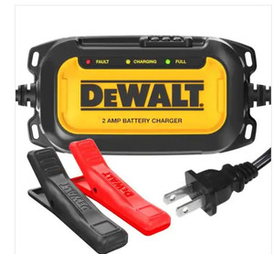lot 51053 image: DEWALT Professional 2 Amp Automotive Battery Charger and Maintainer