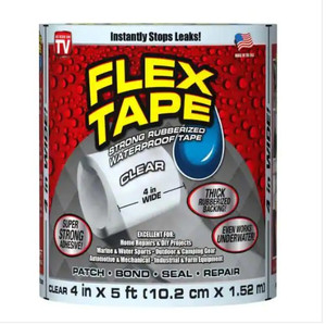 lot 51064 image: Flex Tape Clear Strong Rubberized Waterproof Tape