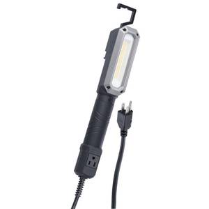 lot 51169 image: Husky 800-Lumen Corded Handheld LED Light