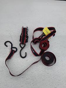 lot 51251 image: Husky ratchet tie down straps
