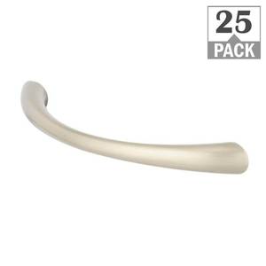 lot 51262 image: 24 - Everbilt Tapered Bow 3-34 in. Champagne Classic Cabinet Pull