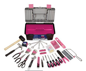 lot 51283 image: Apollo precision tools with pink tool box