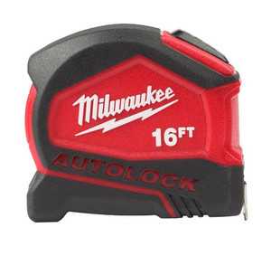 lot 51298 image: Milwaukee 16 auto lock tape measure