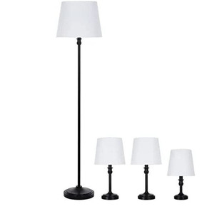 lot 51340 image: Charleston 4-piece lamp set