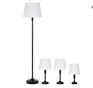 lot 51344 image: Charleston 4 piece lamp set