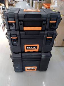lot 51377 image: Ridgid professional tool storage system set