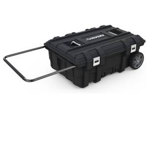 lot 51383 image: Husky 25 Gal. Connect Rolling Tool Box, Black