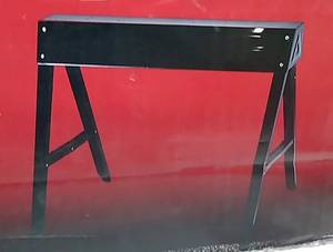 lot 51398 image: Husky 34 filing steel sawhorse