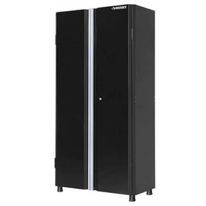 lot 52458 image: Husky Ready-to-Assemble 24-Gauge Steel Freestanding Garage Cabinet,Black