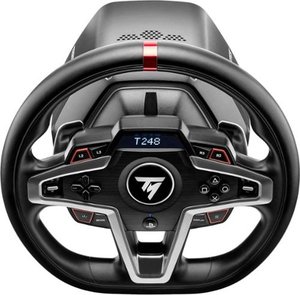 lot 11145 image: Thrustmaster - T248 Racing Wheel and Magnetic Pedals for PS5, PS4, PC