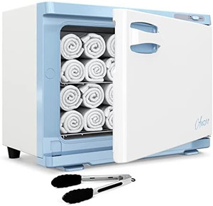 lot 11151 image: Sponsored Visit the Auzro Store 45 out of 5 stars141Reviews Auzro 18L Professional Hot Towel Warmer, Large Capacity Towel Cabinet