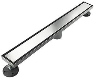 lot 11152 image: Sponsored Visit the Neodrain Store 48 out of 5 stars905Reviews Neodrain 24-Inch Linear Shower Drain- With 2-in-1 Flat & Tile insert Cover, Brushed 304 Stainless Steel Rectangle Shower Floor Drain,Floor Shower Drain