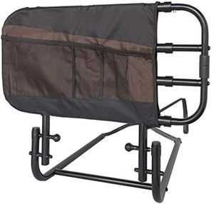 lot 11176 image: Visit the Stander Store 46 out of 5 stars5,294Reviews Stander EZ Adjust Bed Rail, Adjustable Senior Bed Rail and Bed Assist Grab Bar for Elderly Adults with Organizer Pouch