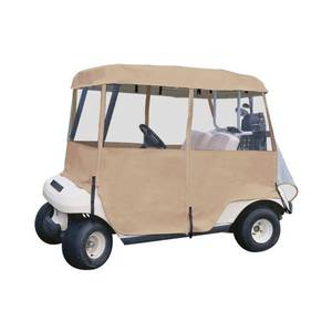 lot 16375 image: Classic Accessories Fairway 4-Person Deluxe 4-Sided Golf Cart Enclosure