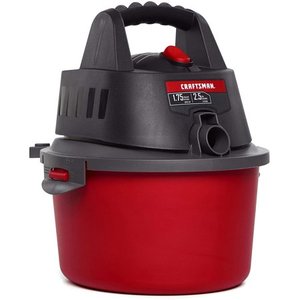 lot 43095 image: CRAFTSMAN CMXEVBE17250 25 gallon 175 Peak Hp WetDry Vac, Portable Shop Vacuum with Attachments