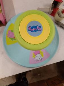lot 43114 image: playskool Peppa pig round about toy