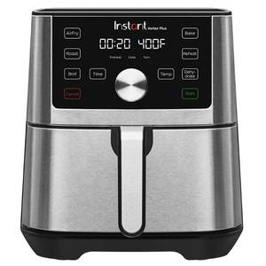 lot 46080 image: Instant - 4Qt Vortex 4 Plus Air Fryer - Black