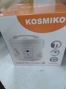 lot 46124 image: KOSMIKO DIGITAL RICE COOKER