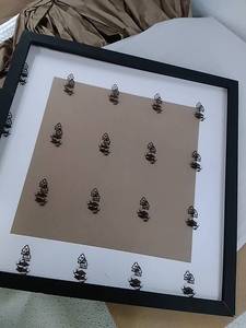 lot 46142 image: Black wall picture frame