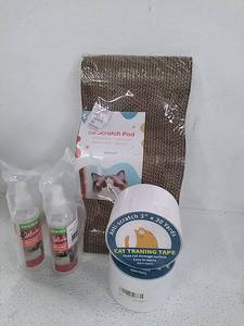 lot 46165 image: misc box of cat stuff SEE PHOTOS FOR CONTENY