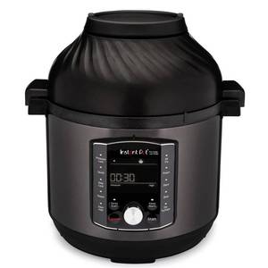 lot 48036 image: Instant Pot 8QT Crisp Pro EPC and Air Fryer - Silver