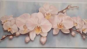 lot 48069 image: Sechars Vintage Flower Ready to Hang 24�48Inch
