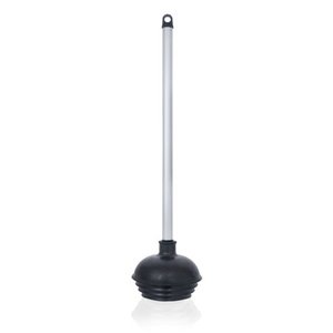 lot 99393 image: Neiko 60166A Heavy Duty All-Angle Toilet Plunger with Aluminum Handle