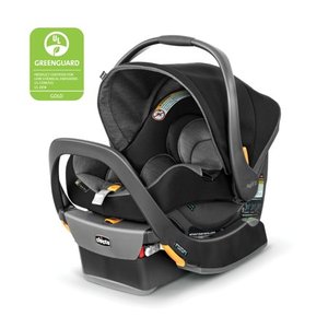 lot 99398 image: Chicco KeyFit 35 ClearTex FR Chemical Free Extended Use Infant Car Seat with Base, Shadow