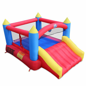 lot 99420 image: Action Air C-9745 Bounce House Air Blower Slide Backyard Durable Thick Red