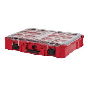 lot 51413 image: Milwaukee - Packout10-Compartment Storage Case