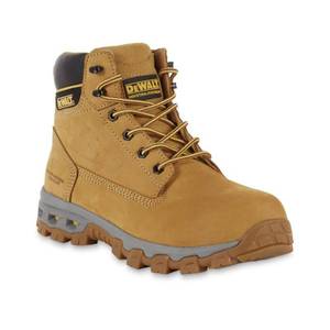 lot 51421 image: DEWALT Mens Halogen 6 Work Boots - Soft Toe - Wheat, Size10M