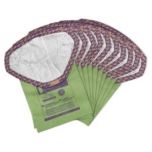 lot 51498 image: PROTEAM 107374 Intercept Micro Filter Bag, Closed Collar, Fits Triangular 6 qt.,10 pk.