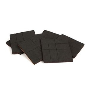 lot 51505 image: Slipstick Rubber Pads, 4 Inch, Black