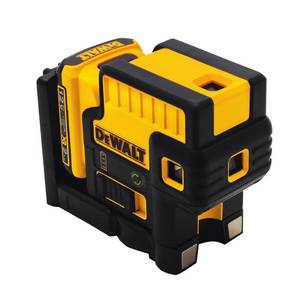 lot 51506 image: DEWALT 12-Volt MAX Lithium-Ion 100 ft. Green Self-Leveling 5-Spot Beam Laser
