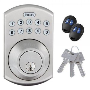 lot 51507 image: Toledo Electronic Single Cylinder Keyless Electronic Deadbolt